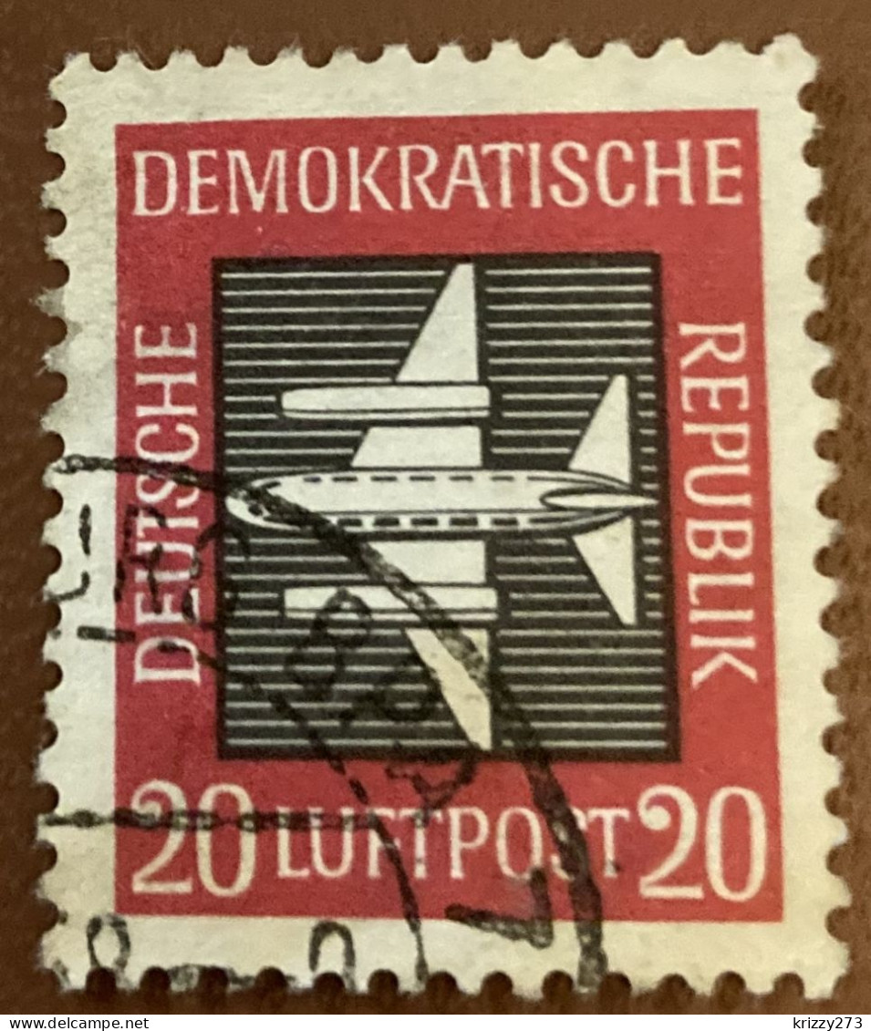 Germany DDR 1957 Airmail 20 Pfg - Used - Gebraucht