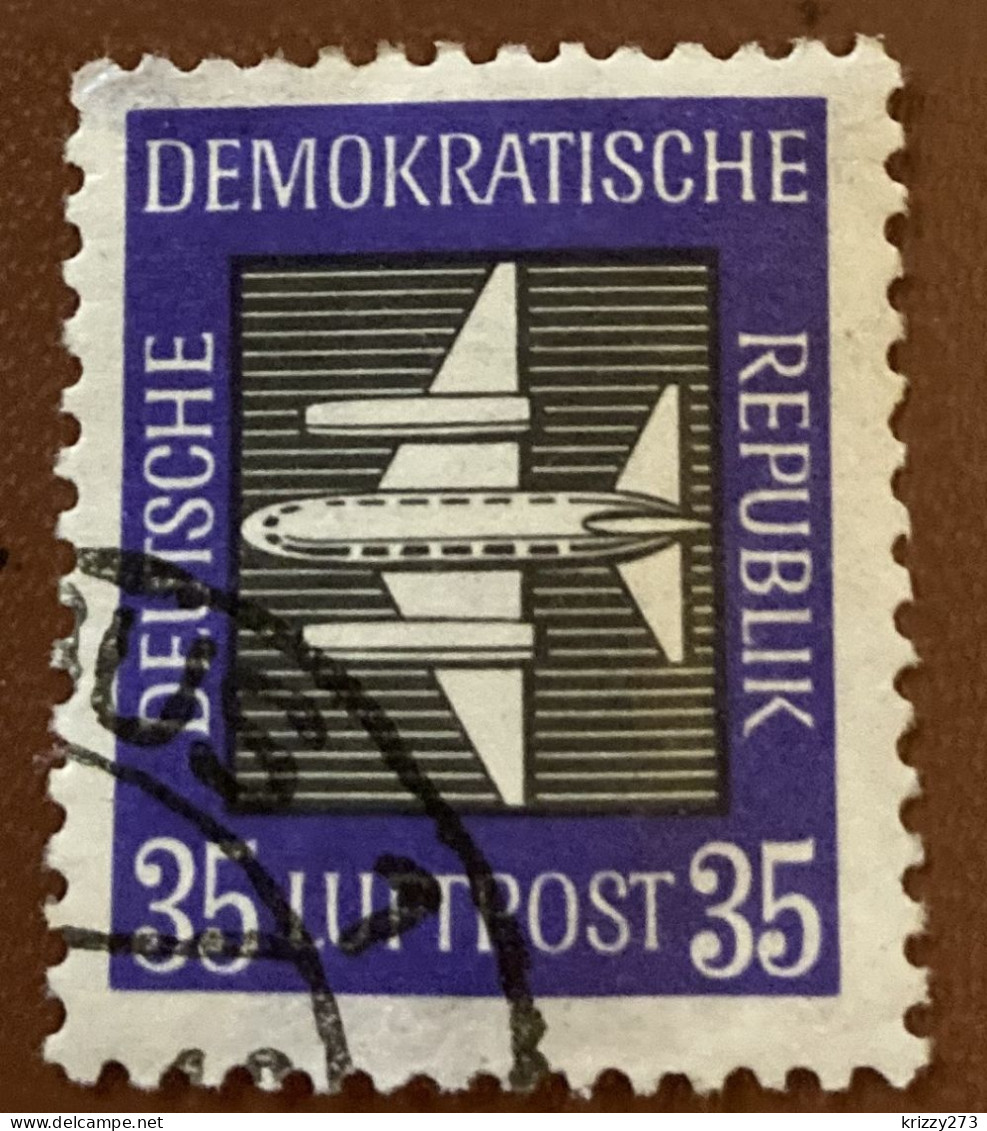 Germany DDR 1957 Airmail 35 Pfg - Used - Gebraucht