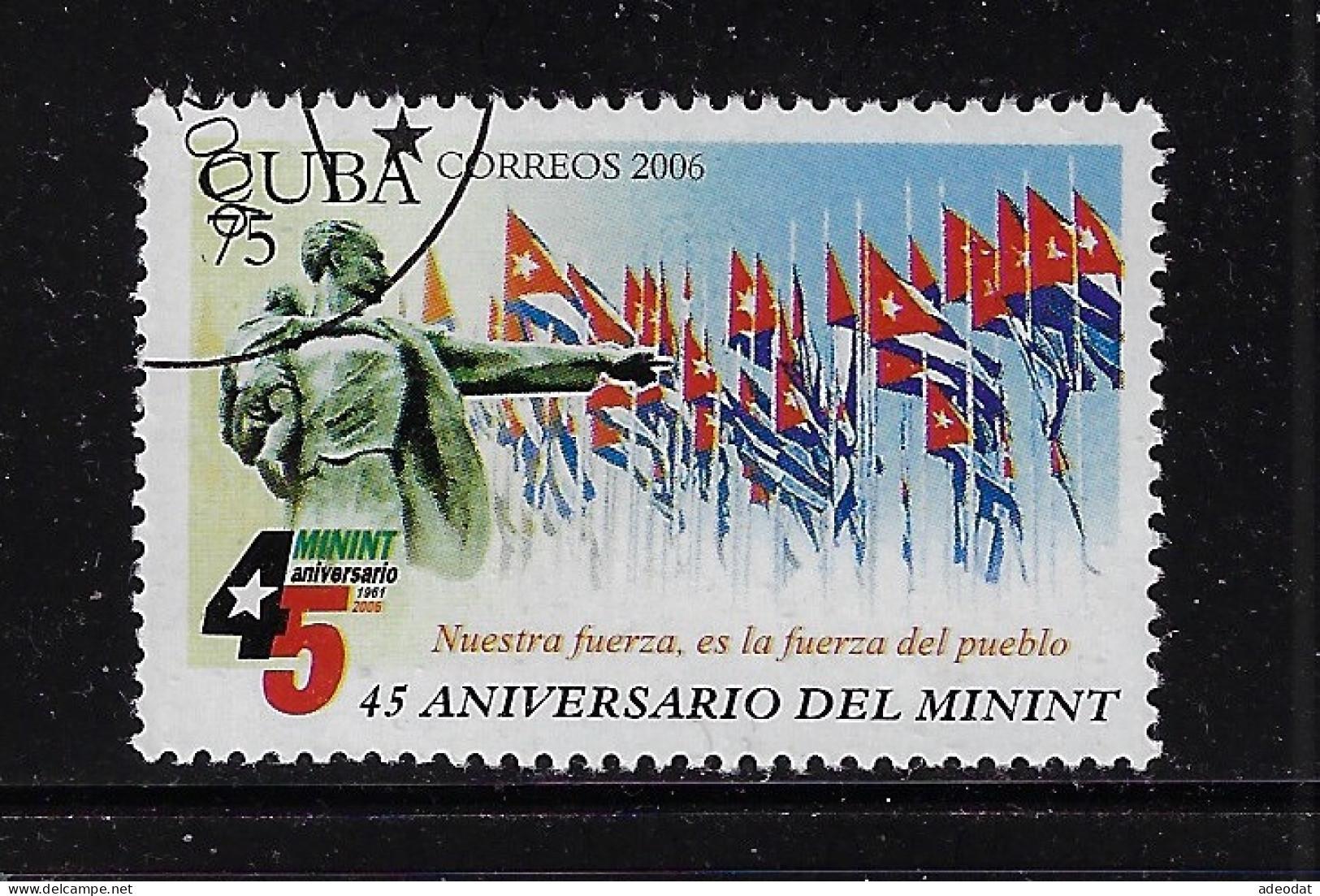 CUBA 2006 SCOTT 4586 CANCELLED - Used Stamps