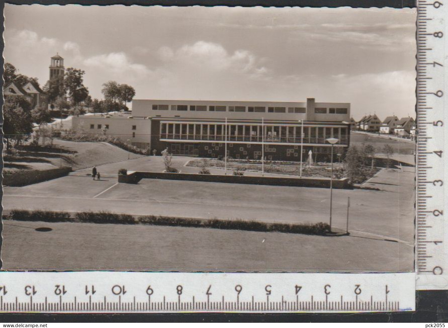 AALEN Stadthalle Mit Mahnmal  Nicht Gelaufen  ( AK 3719) - Aalen