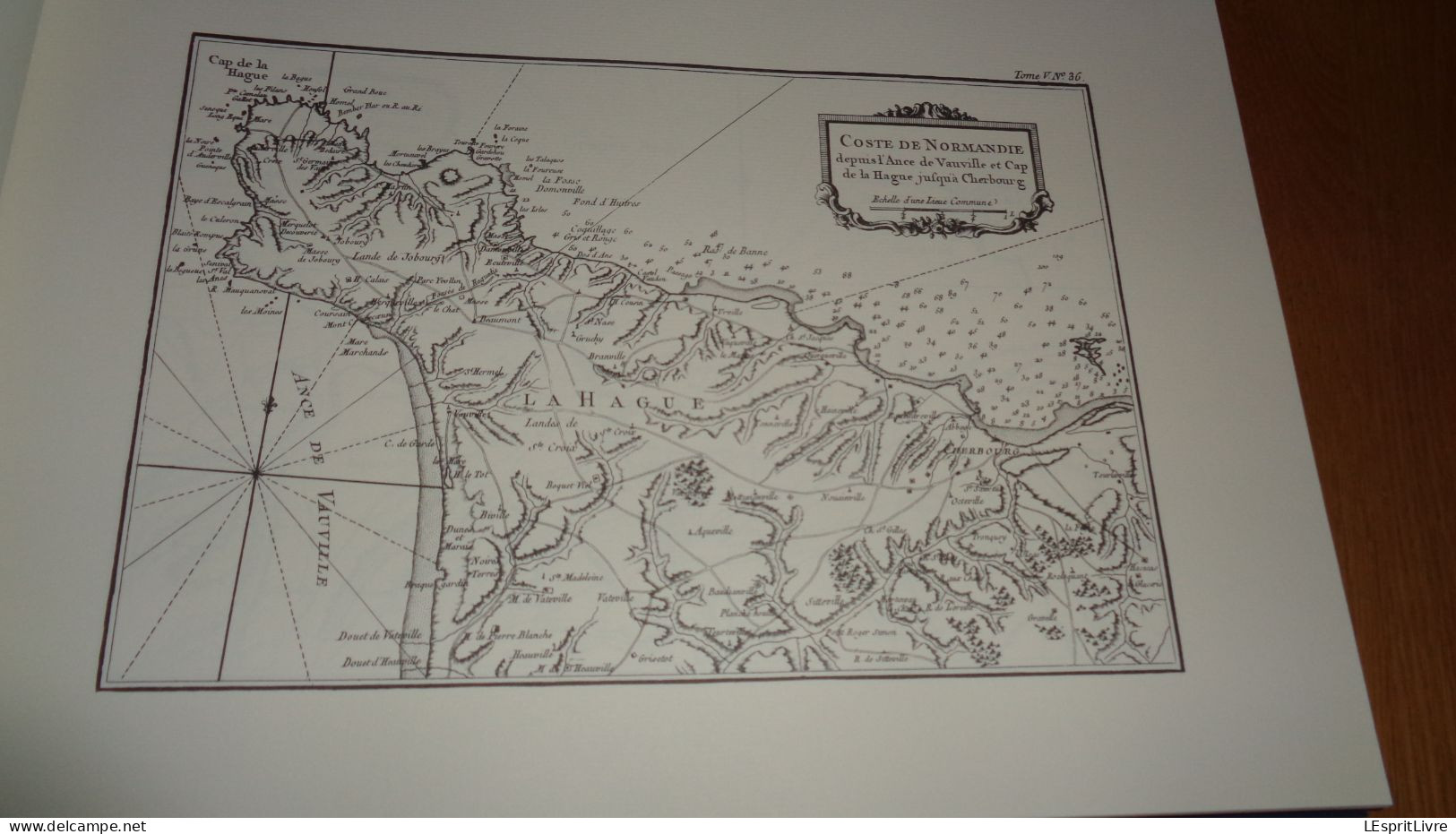 ATLAS MARITIME DES CÔTES DE FRANCE 1764 Bellin Régionalisme Port Marine Ville Navigation Fort Cartographie Carte