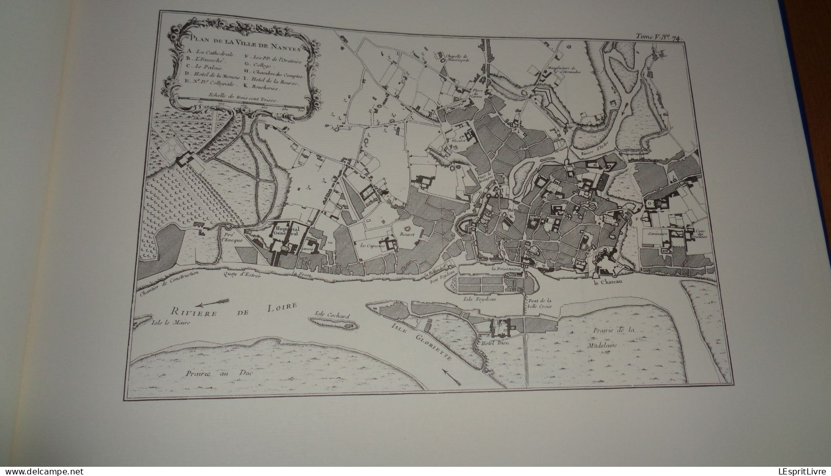 ATLAS MARITIME DES CÔTES DE FRANCE 1764 Bellin Régionalisme Port Marine Ville Navigation Fort Cartographie Carte