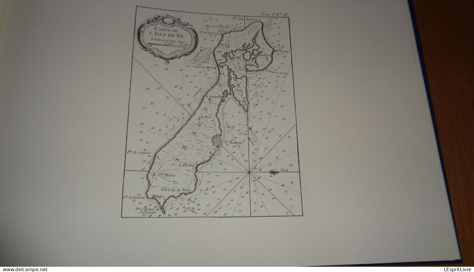 ATLAS MARITIME DES CÔTES DE FRANCE 1764 Bellin Régionalisme Port Marine Ville Navigation Fort Cartographie Carte