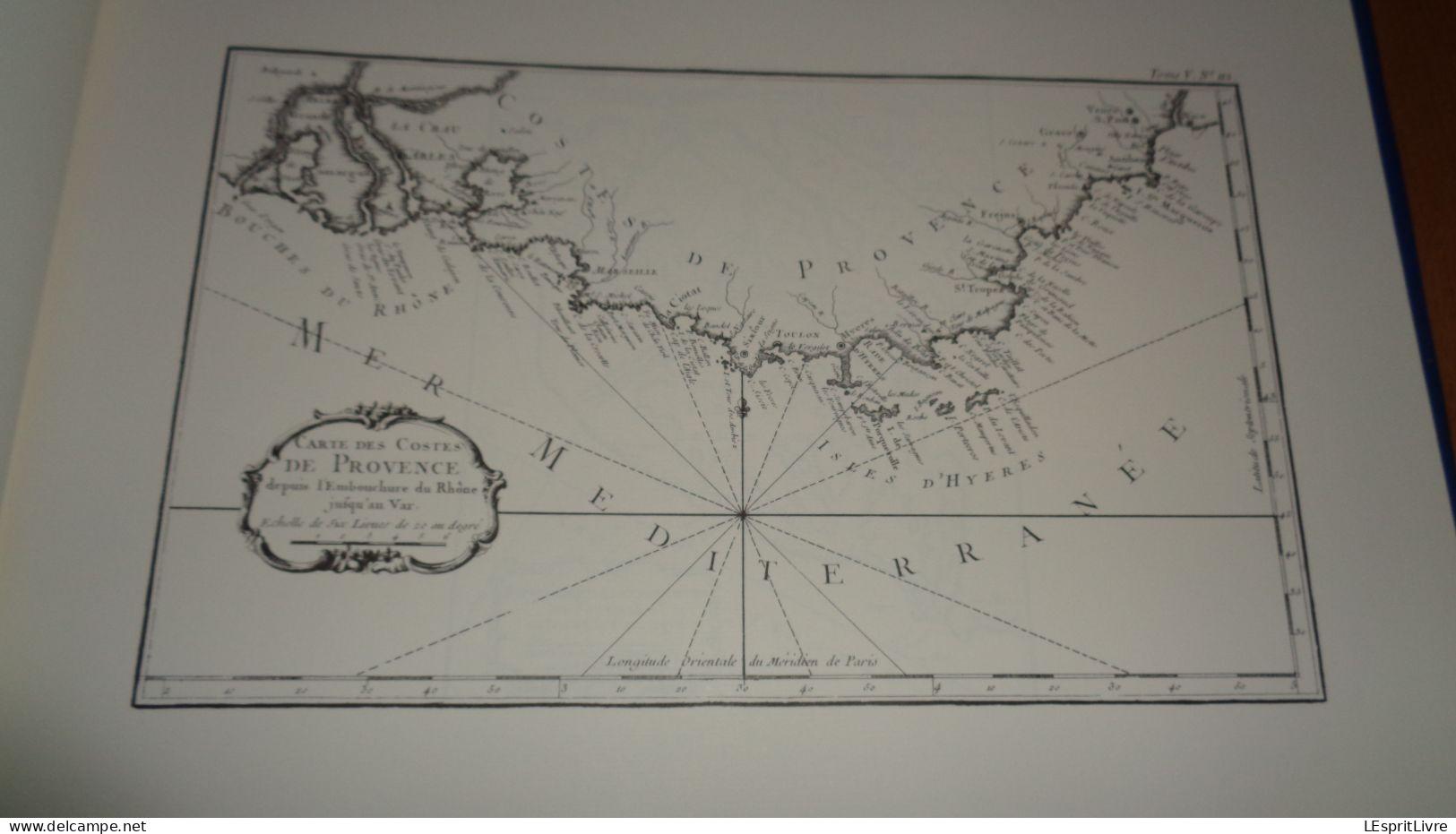 ATLAS MARITIME DES CÔTES DE FRANCE 1764 Bellin Régionalisme Port Marine Ville Navigation Fort Cartographie Carte