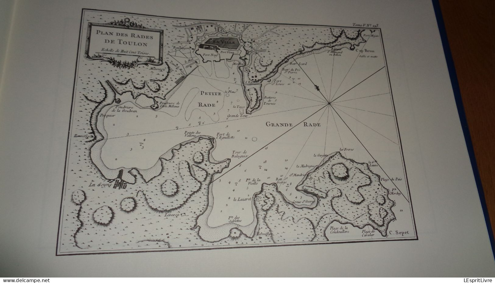 ATLAS MARITIME DES CÔTES DE FRANCE 1764 Bellin Régionalisme Port Marine Ville Navigation Fort Cartographie Carte