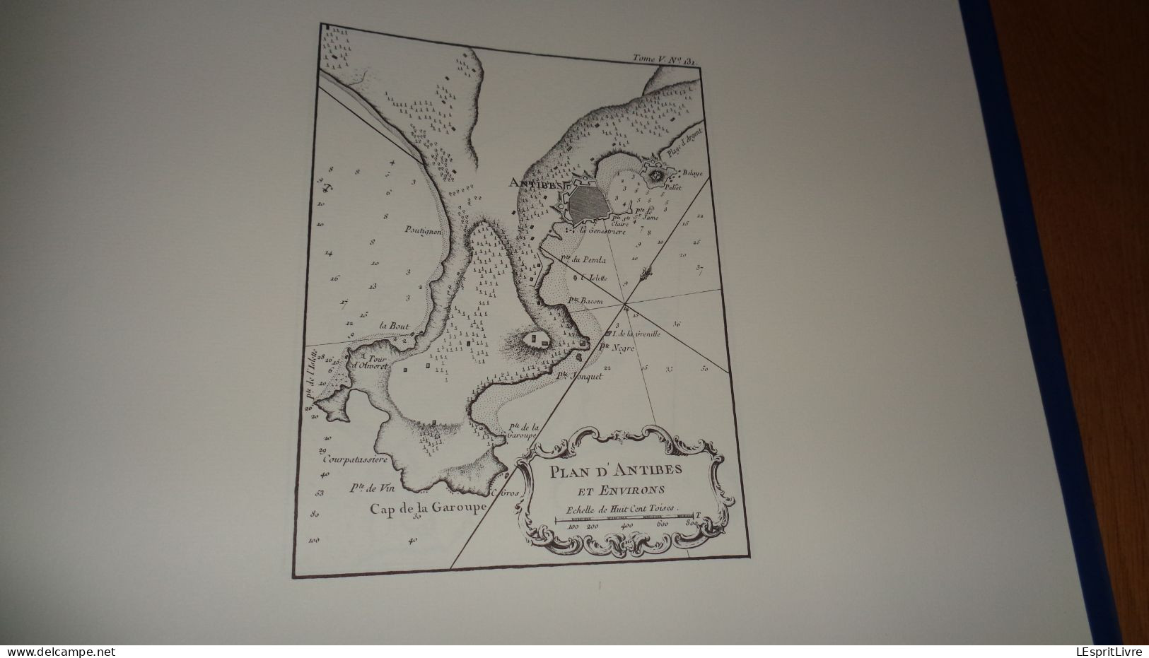 ATLAS MARITIME DES CÔTES DE FRANCE 1764 Bellin Régionalisme Port Marine Ville Navigation Fort Cartographie Carte