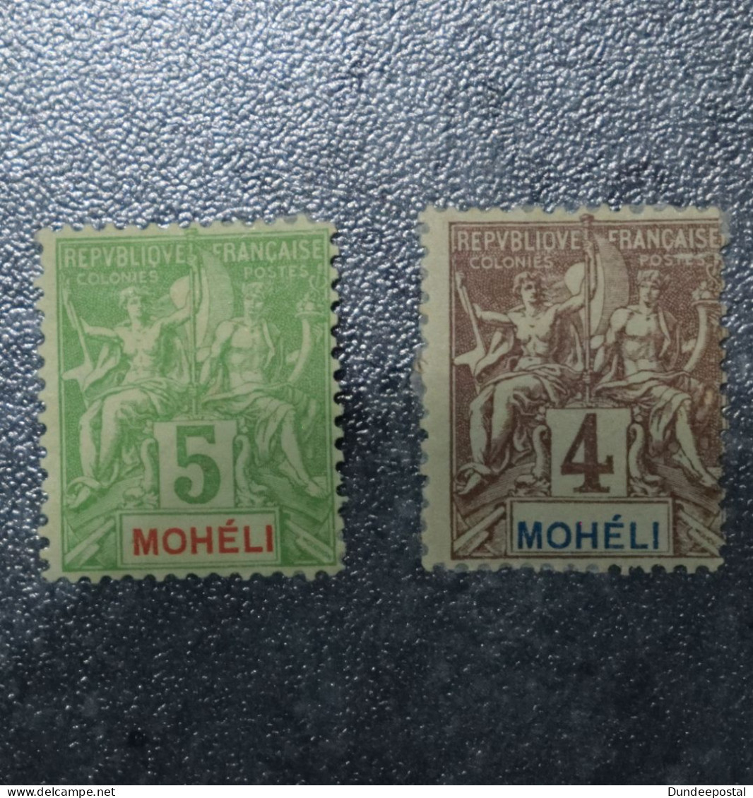 FRANCE STAMPS  Moheli  1906    (1) ~~L@@K~~ - Neufs