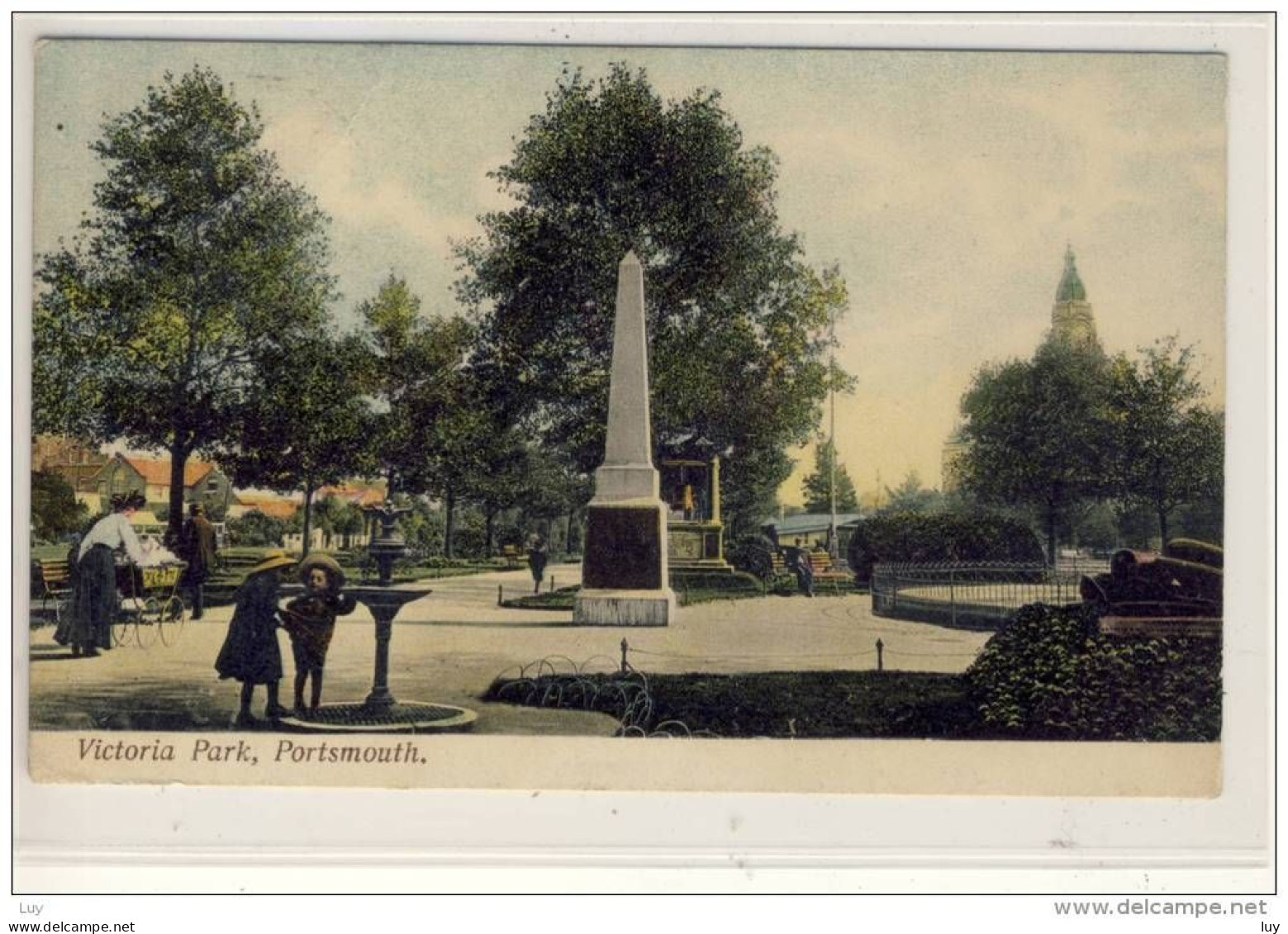 PORTSMOUTH, Hampshire - Victoria Park,   Used 1906 - Portsmouth