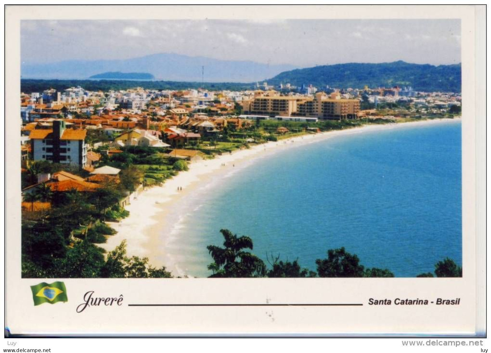 BRASIL - SANTA CATARINA;  JURERE - Vista Parcial,    Nice Stamp - Florianópolis