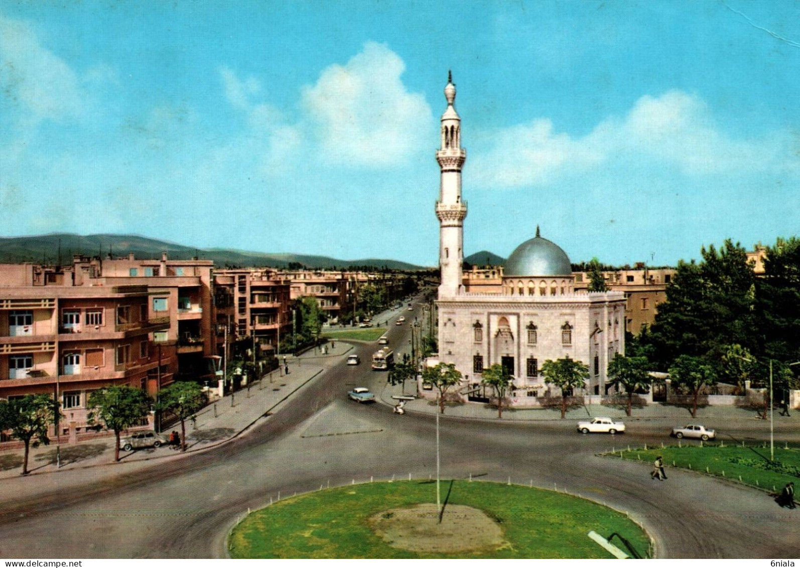 18039  DAMASCUS Aleppo'Street   DAMAS Avenue D' Alep   (2 Scans) SYRIE - Syrie