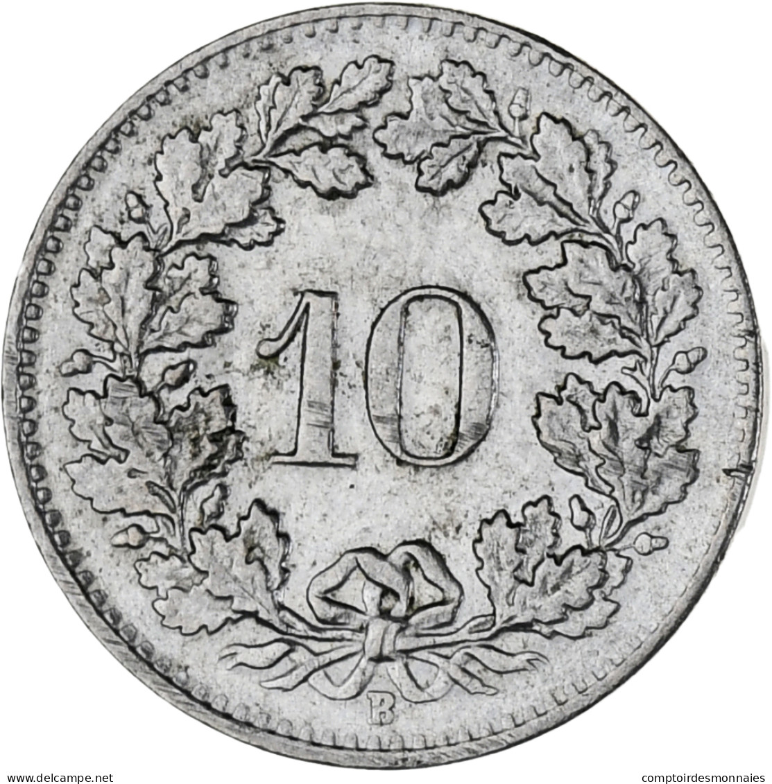 Monnaie, Suisse, 10 Rappen, 1964, Bern, SUP, Cupro-nickel, KM:27 - Autres & Non Classés