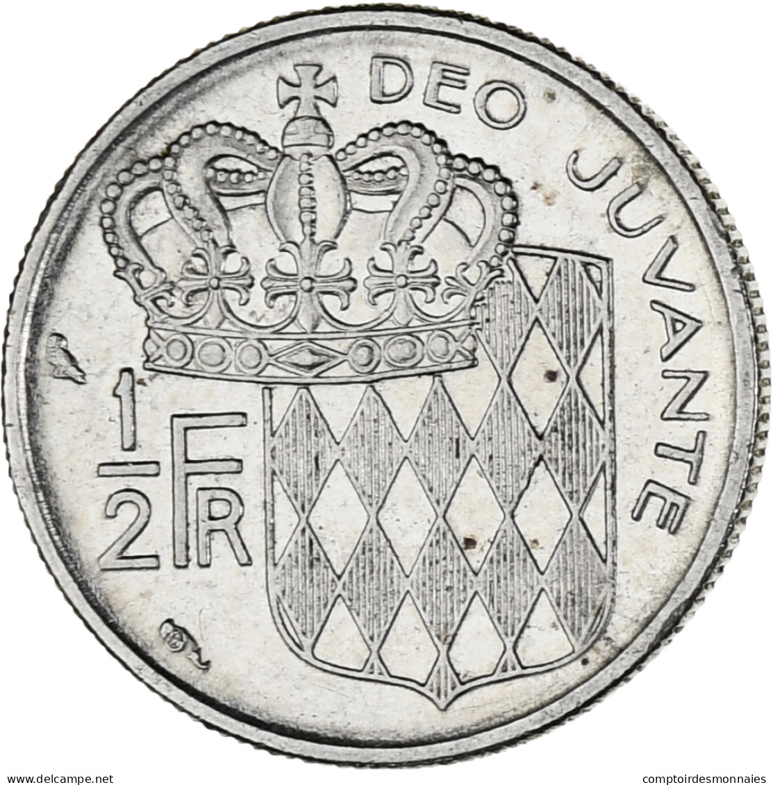 Monnaie, Monaco, Rainier III, 1/2 Franc, 1965, SUP, Nickel, KM:145 - 1960-2001 Nouveaux Francs