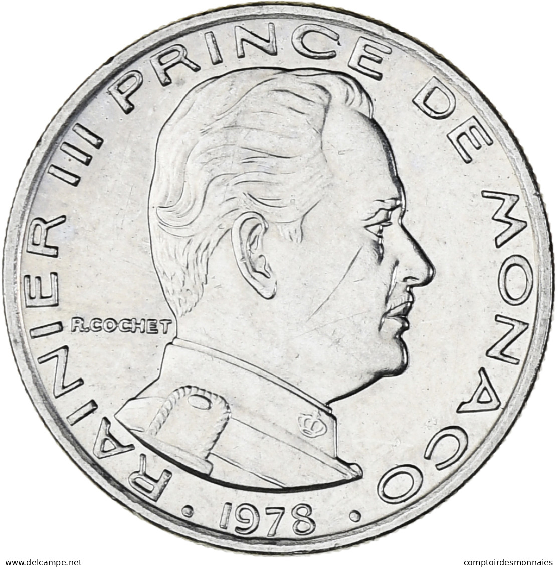 Monnaie, Monaco, Rainier III, Franc, 1978, SUP, Nickel, Gadoury:MC 150, KM:140 - 1960-2001 Nouveaux Francs