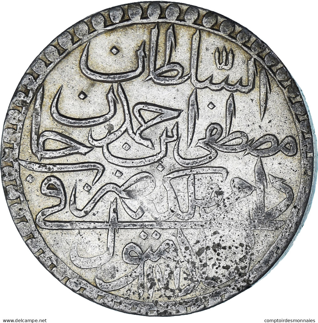 Turquie, Mustafa III, 2 Zolota, 1764 (1171//8), Islambul, TTB, Billon, KM:324.1 - Turquie