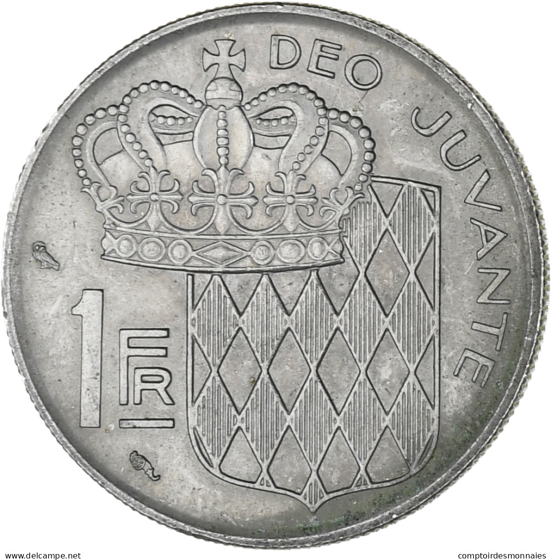 Monnaie, Monaco, Rainier III, Franc, 1966, TTB, Nickel, Gadoury:MC 150, KM:140 - 1960-2001 Nouveaux Francs