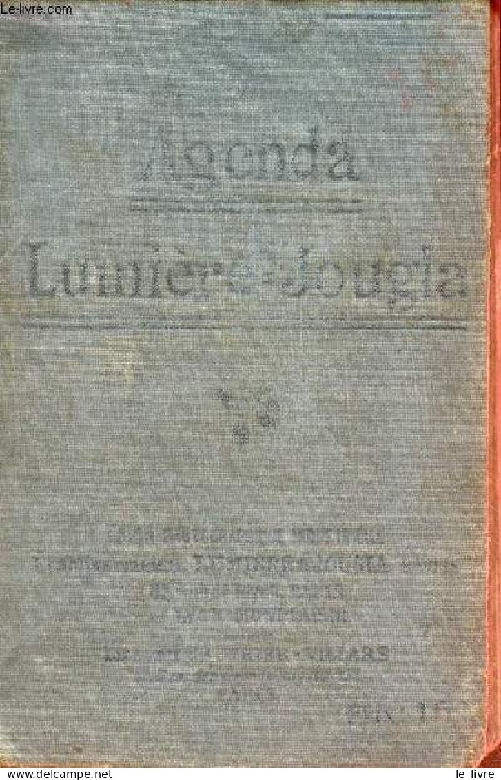 Agenda Lumière-jougla 1916. - Collectif - 1916 - Terminkalender Leer
