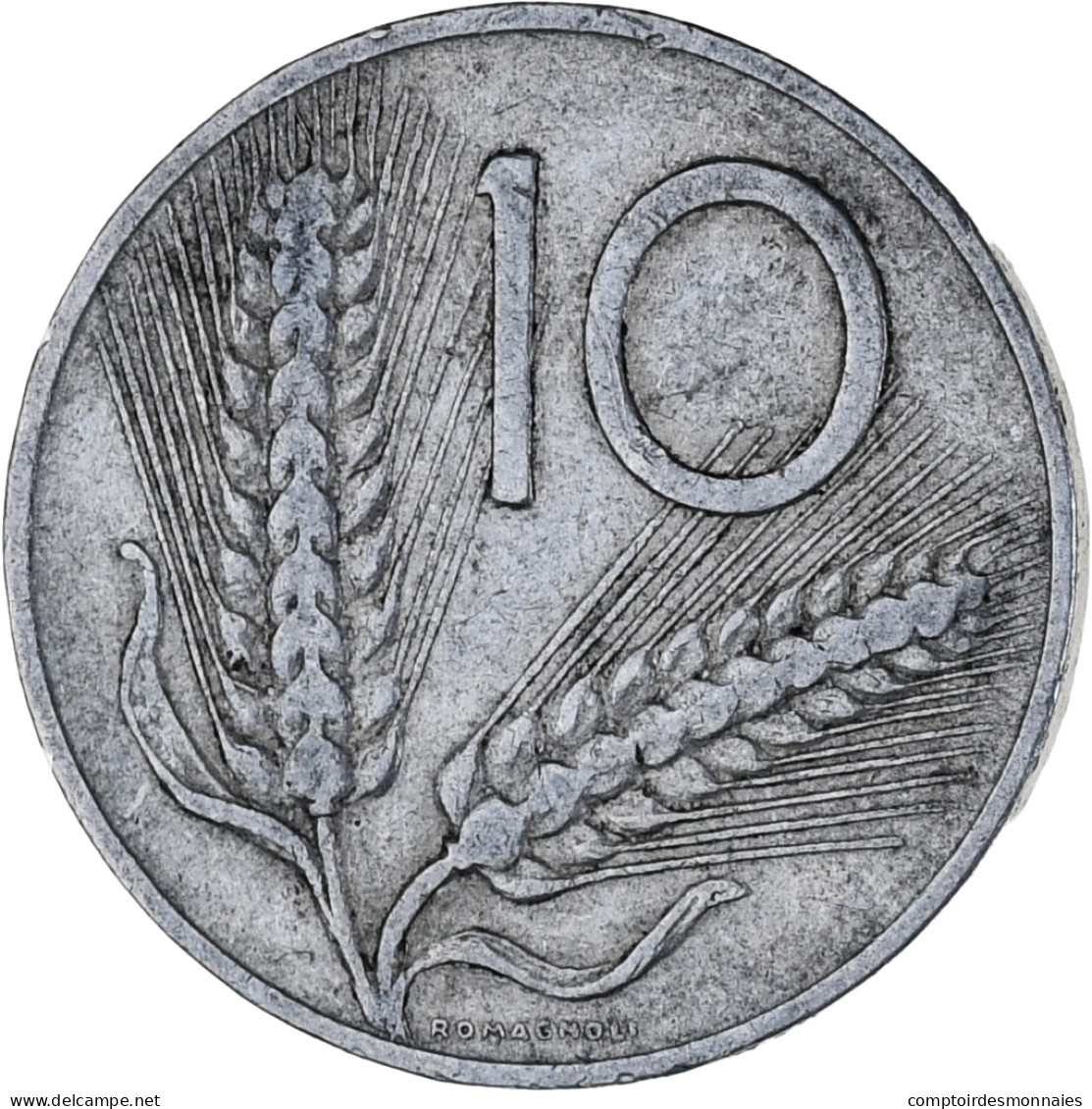 Monnaie, Italie, 10 Lire, 1953, Rome, TTB, Aluminium, KM:93 - 10 Lire