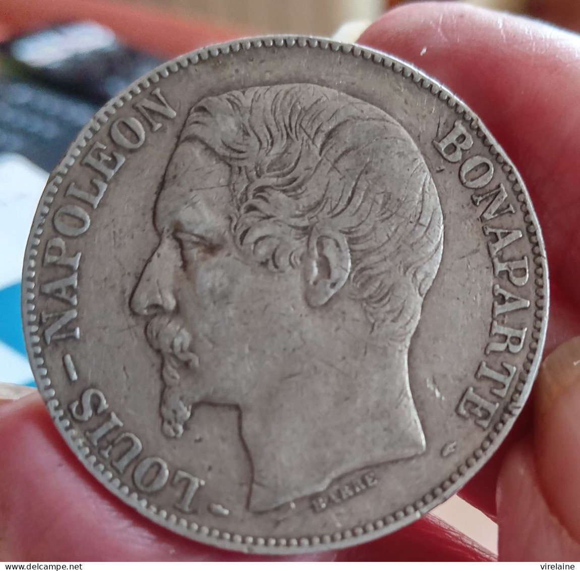 FRANCE  5 Francs Louis Napoléon Bonaparte 1852 A   Argent - 5 Francs