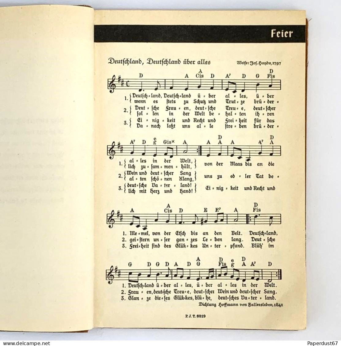 Uns Geht Die Sonne Nicht Unter Lieder der Hitler Jugend 1934 WW2 German Song Book