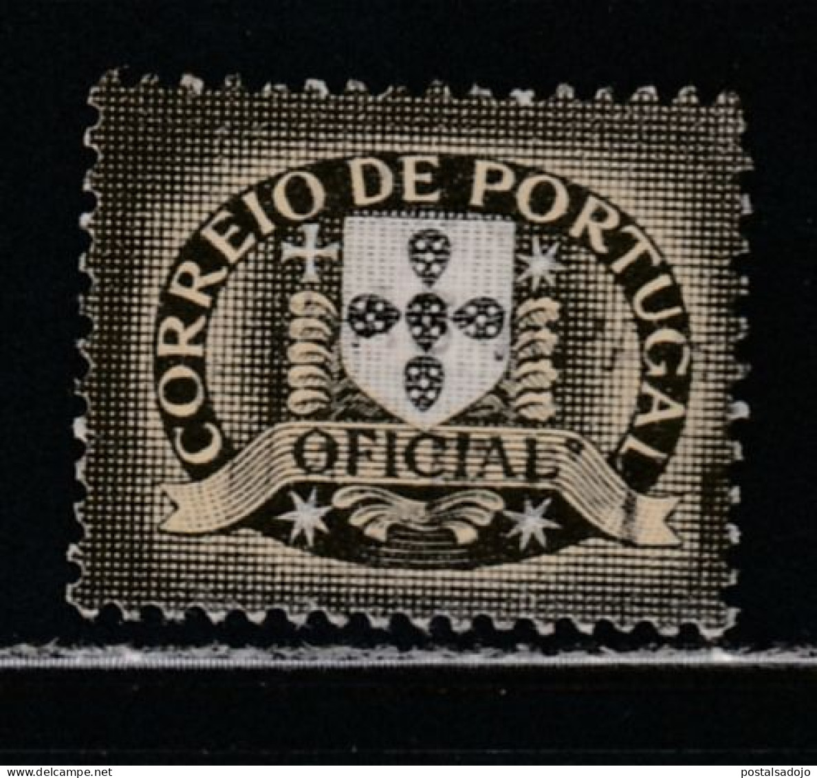 PORTUGAL 1348  //  YVERT  2 (SERVICE) // 1952 - Oblitérés