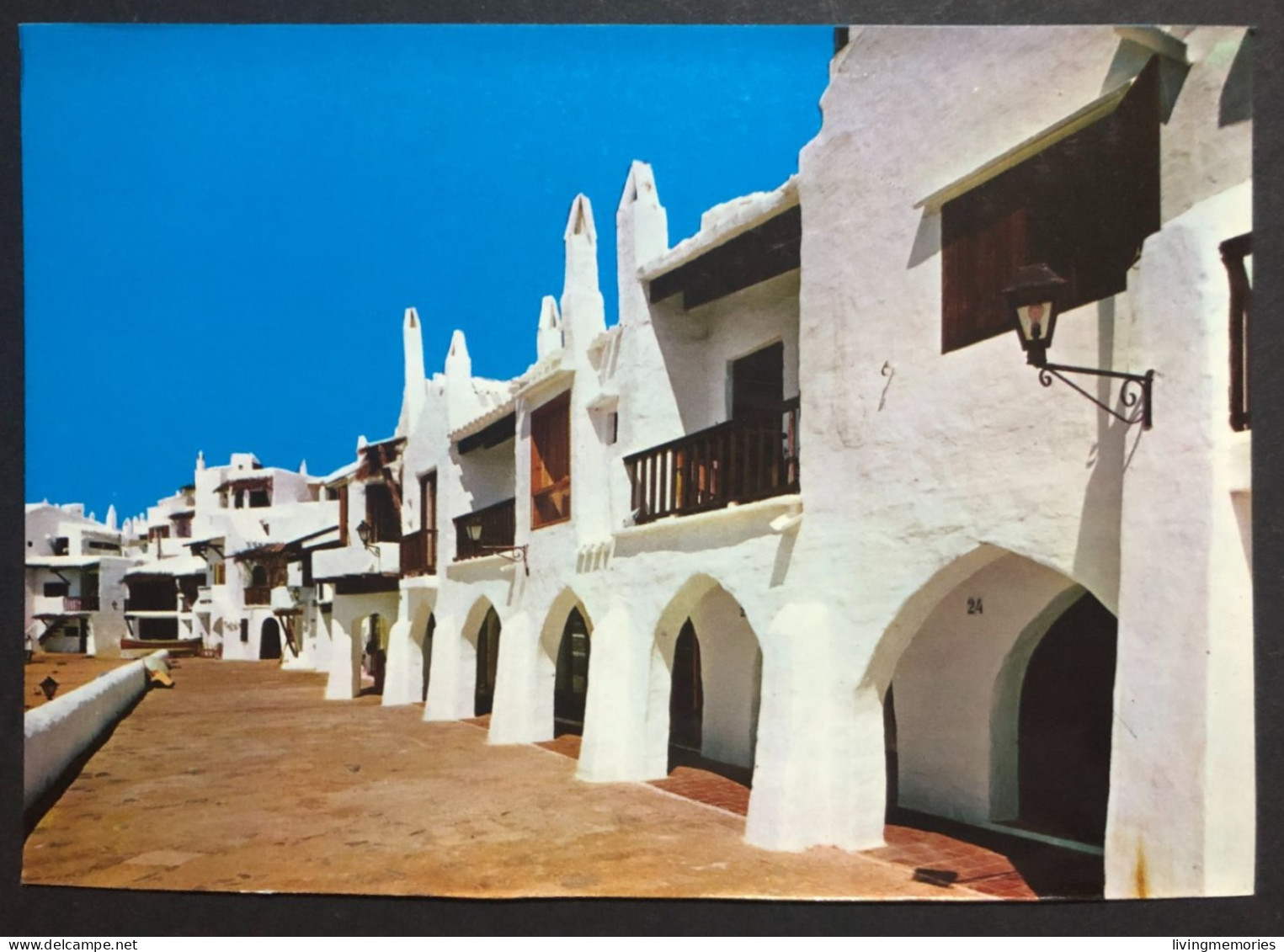 SUB 115 QQ,  Uncirculated Postcard, SPAIN, « BINIBECA (Menorca), Fishing Village - Menorca