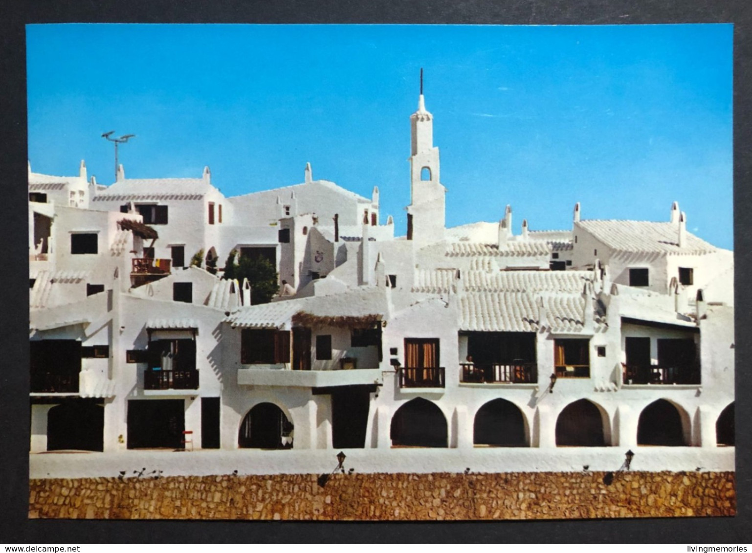 SUB 115 QQ,  Uncirculated Postcard, SPAIN, « BINIBECA (Menorca), Fishing Village - Menorca