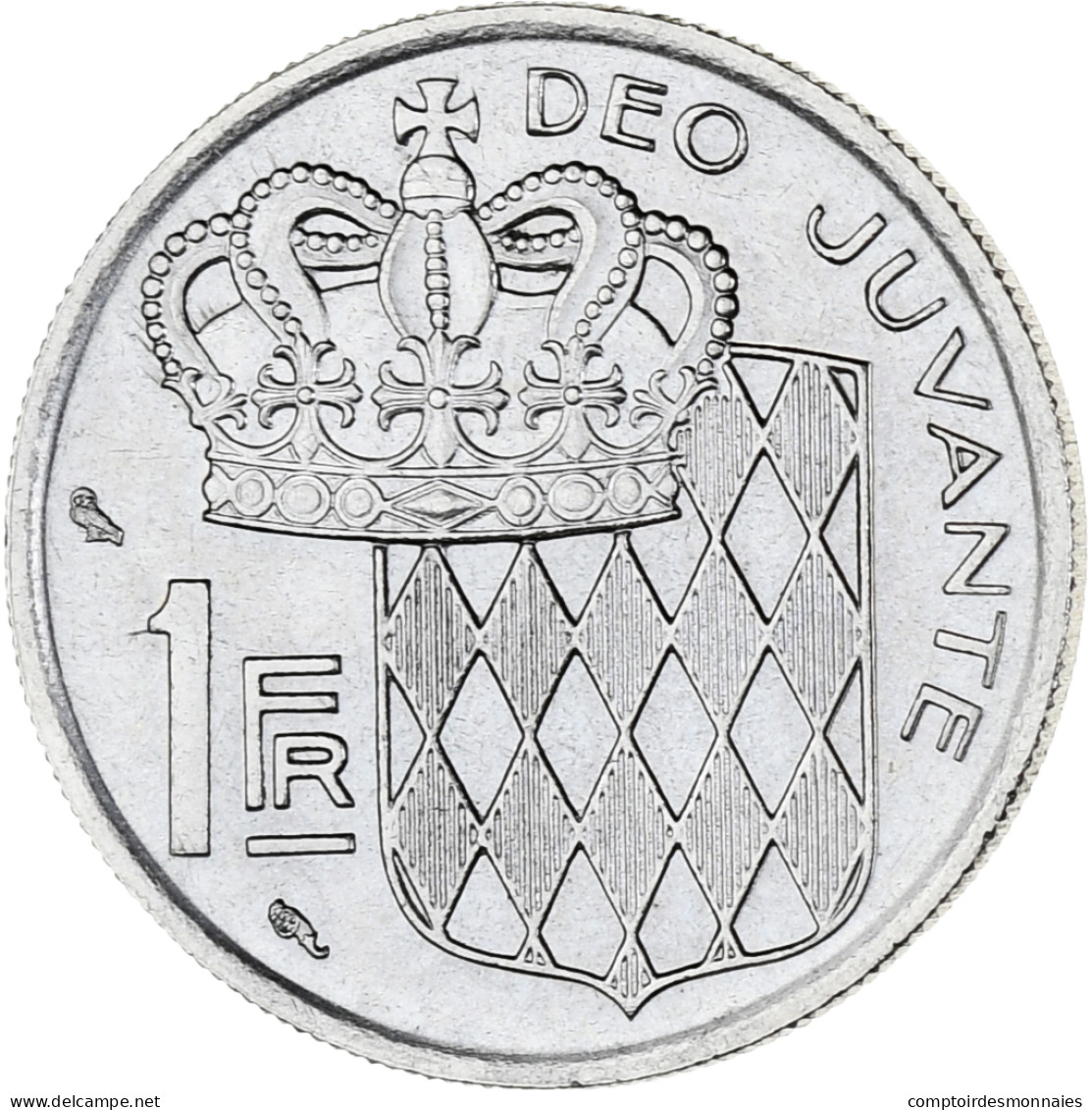 Monaco, Rainier III, Franc, 1968, SUP+, Nickel, Gadoury:MC 150, KM:140 - 1960-2001 Nouveaux Francs