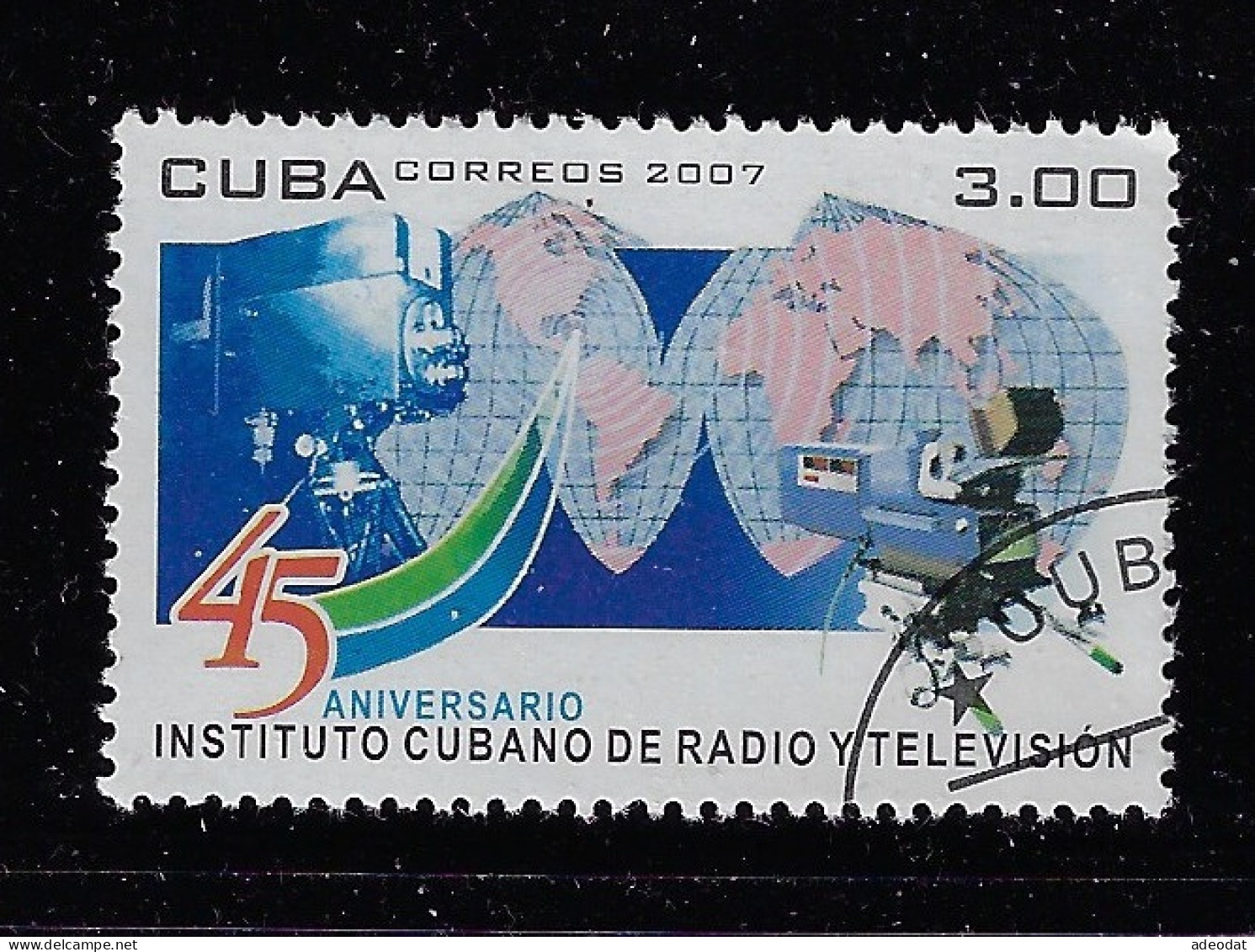 CUBA 2007 SCOTT 4718 CANCELLED - Used Stamps