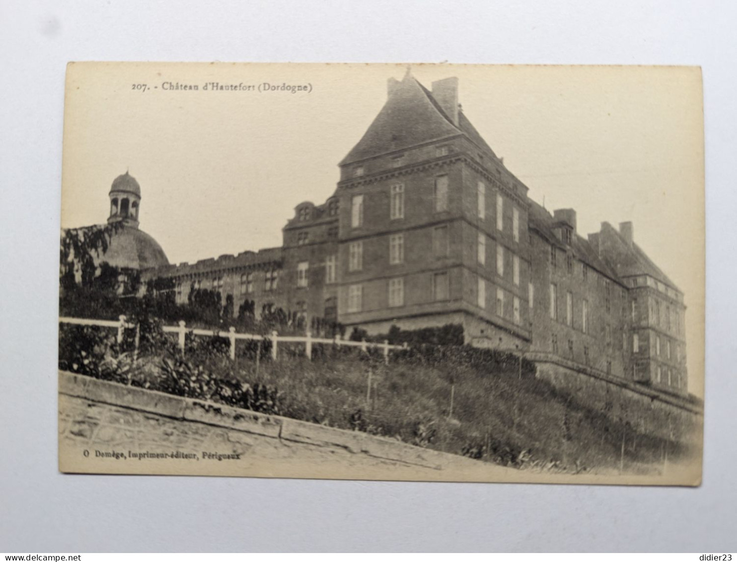 Carte TBE  HAUTEFORT CHATEAU - Hautefort