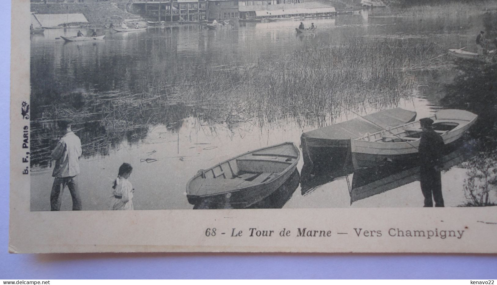 Le Tour De Marne , Vers Champigny "" Carte Animée "" - Champigny