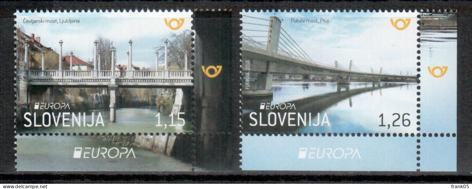 Slowenien / Slovenia / Slovenie 2018 Satz/set EUROPA ** - 2018