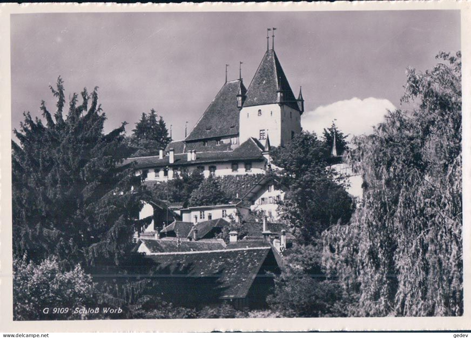 Worb BE, Schloss Worb (9109) 10x15 - Worb