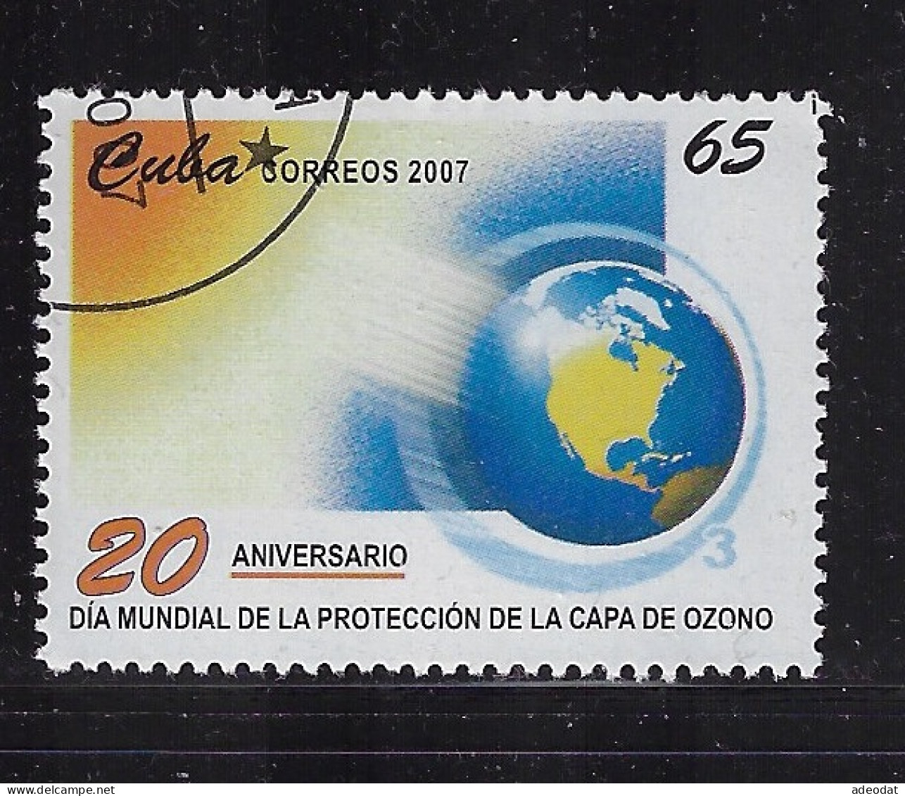 CUBA 2007 SCOTT 4782 CANCELLED - Used Stamps