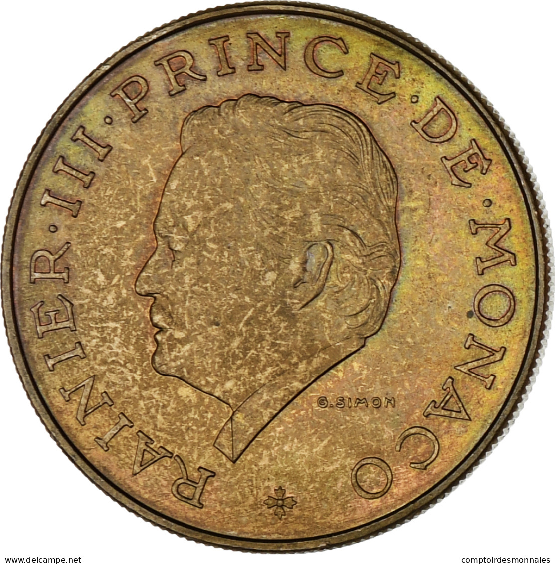Monnaie, Monaco, Rainier III, 10 Francs, 1974, TTB, Cupronickel Aluminium - 1960-2001 Nouveaux Francs