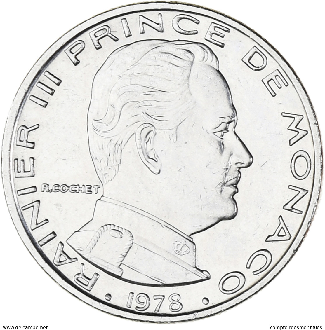 Monnaie, Monaco, Rainier III, Franc, 1978, SUP, Nickel, Gadoury:MC 150, KM:140 - 1960-2001 Nouveaux Francs