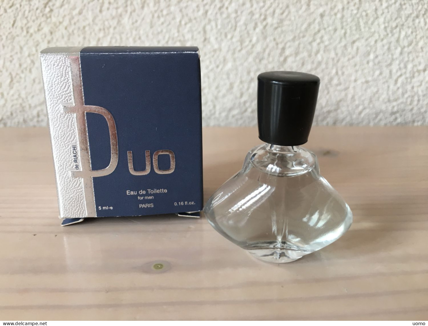 Duo EDT 5 Ml (Riachi) - Miniaturen Flesjes Heer (met Doos)