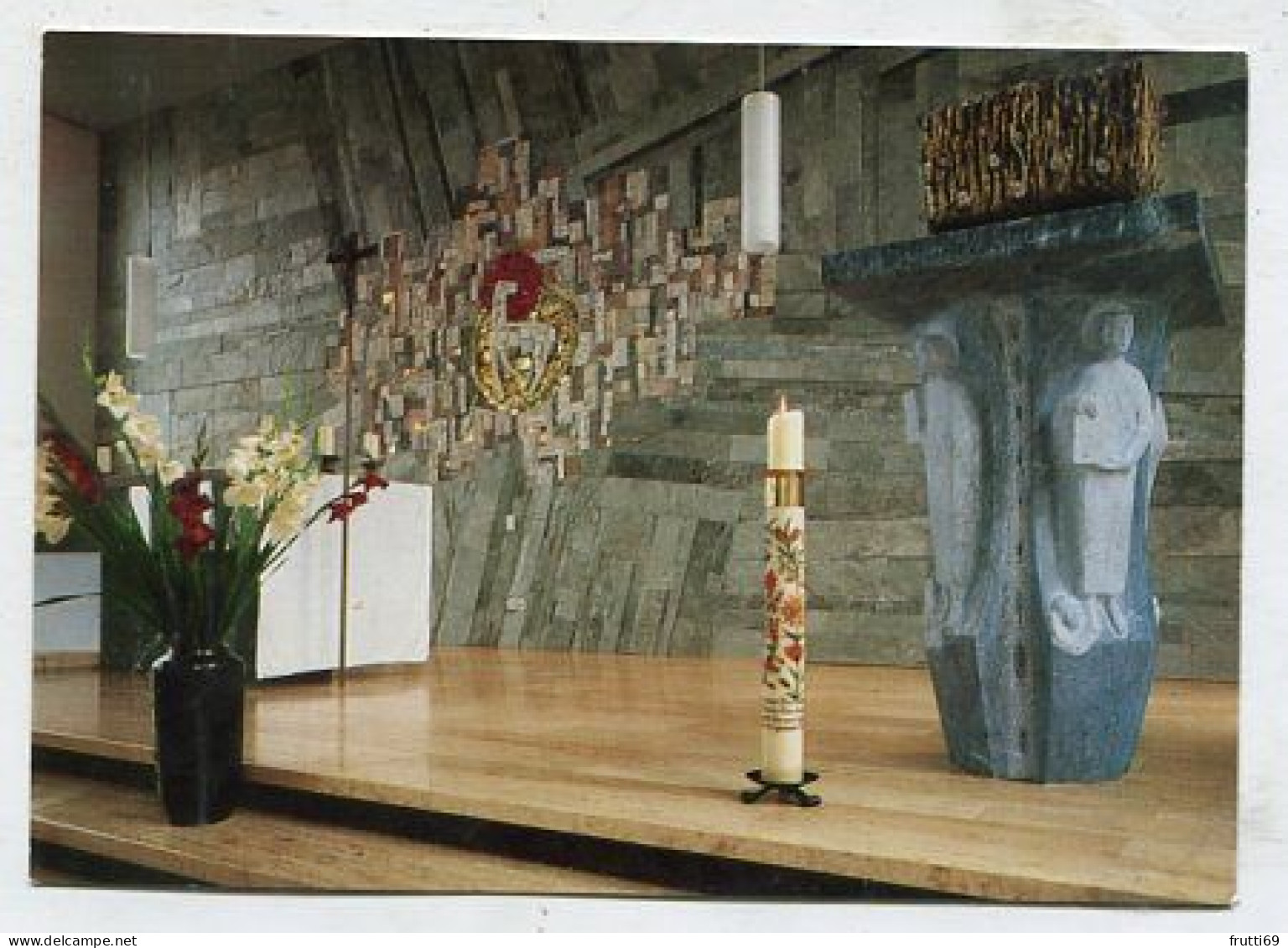 AK 160212 CHURCH / CLOISTER ... - Vierzehnheiligen - Diözesanhaus - Hauskapelle - Das Apokalytische Lamm - Chiese E Conventi