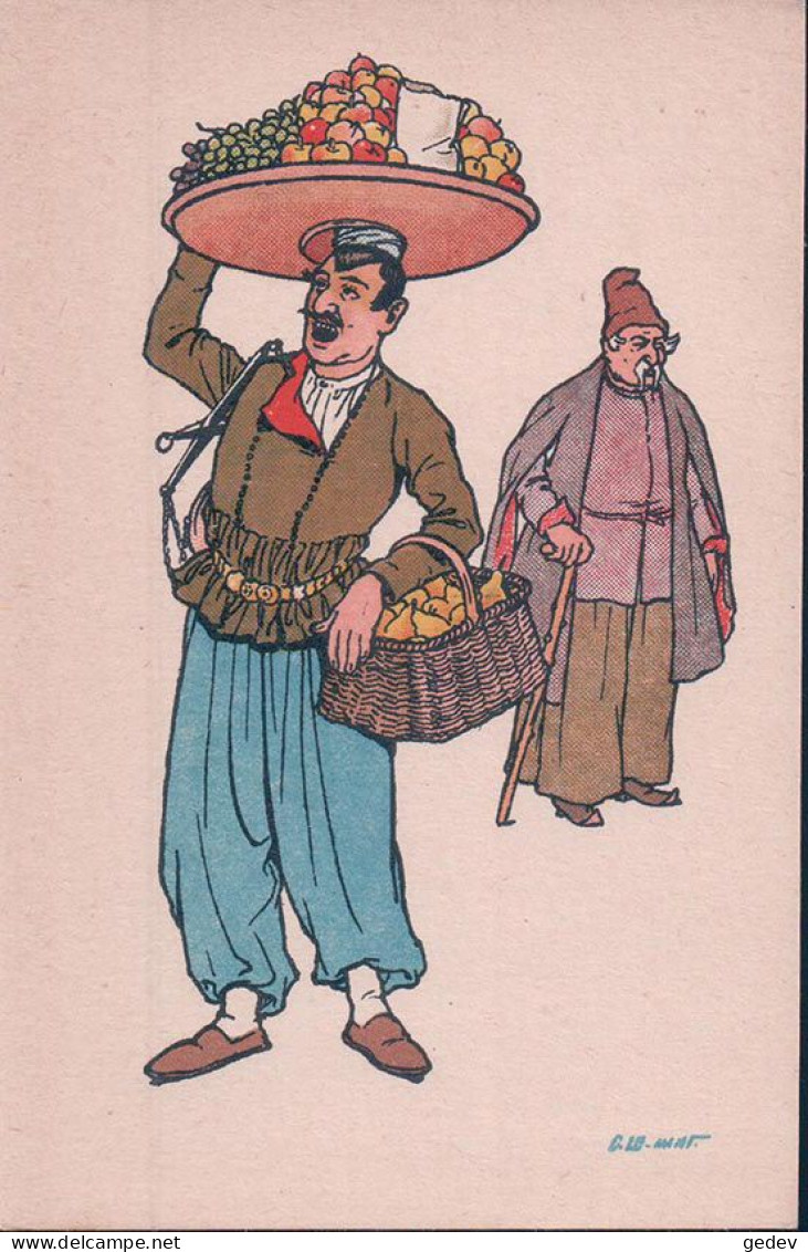 Russie, Azerbaïdjan, Personnages Par Illustrateur, Litho (997) - Aserbaidschan