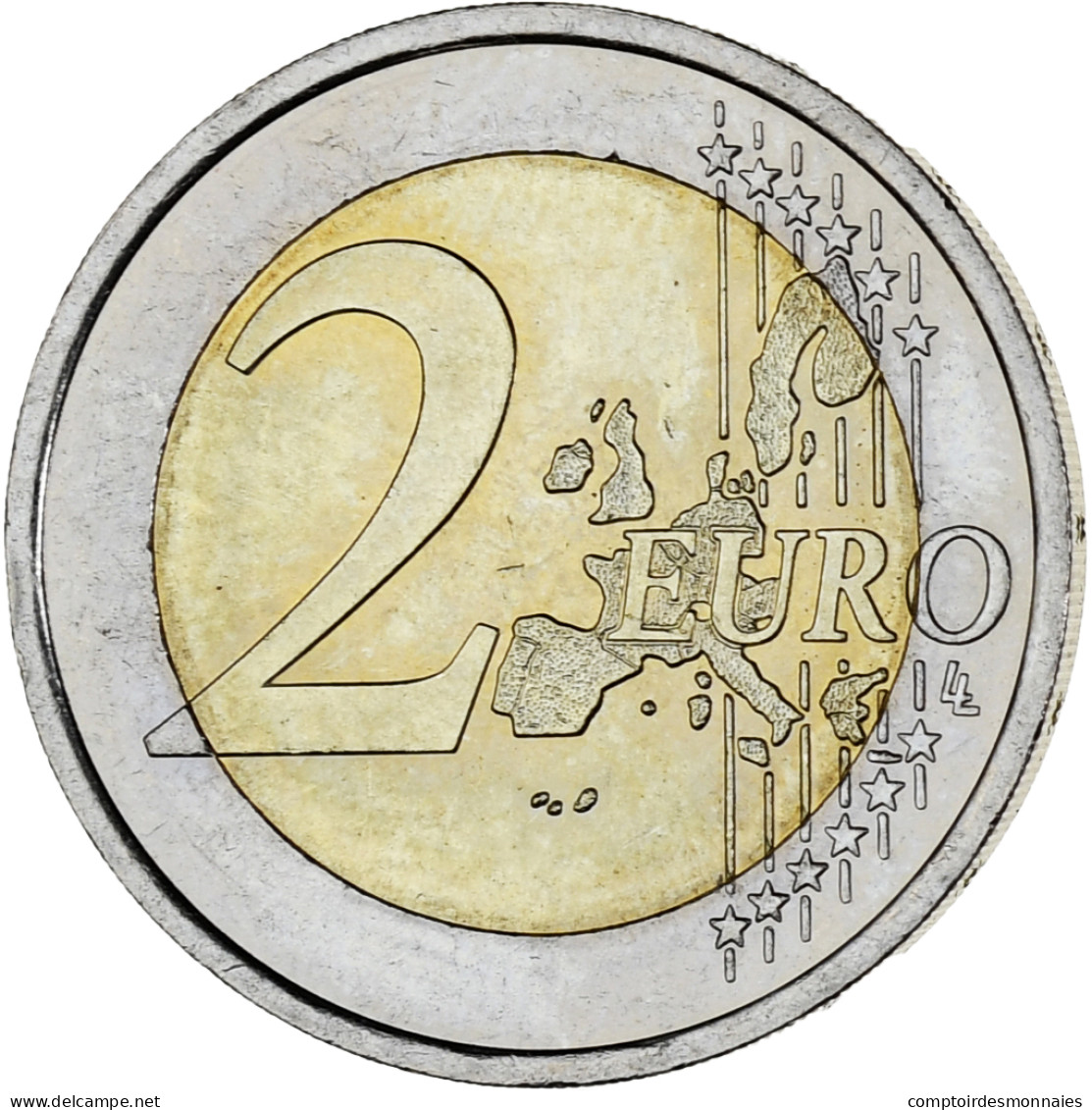 Monaco, Rainier III, 2 Euro, 2001, Paris, SPL, Bimétallique - Monaco