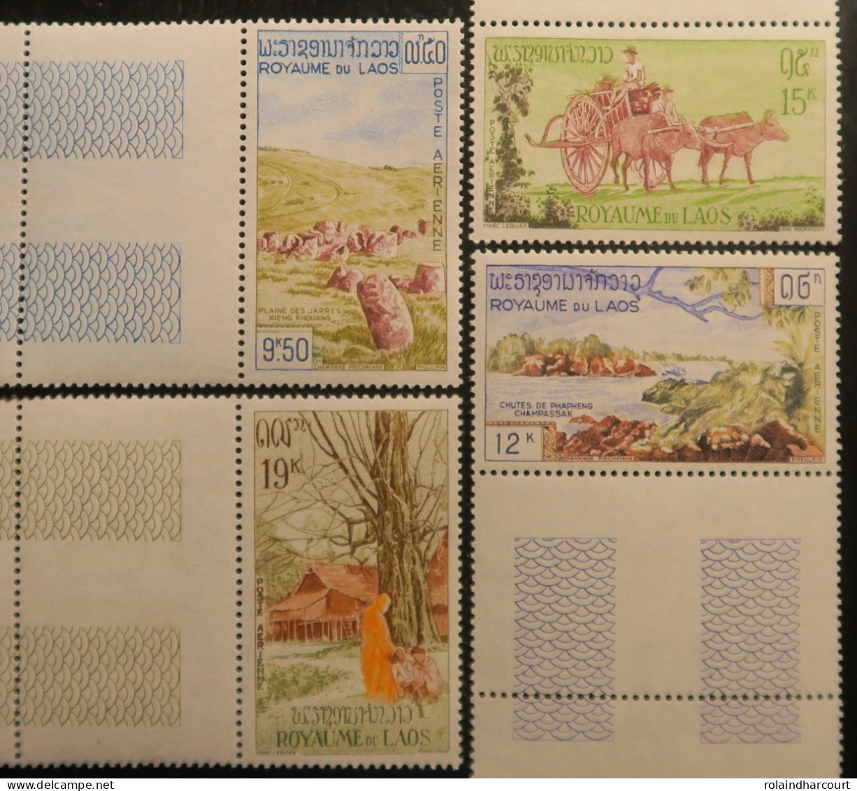 R2253/571 - 1960 - LAOS - SERIE COMPLETE - N°35 à 38 NEUFS** BdF - Laos