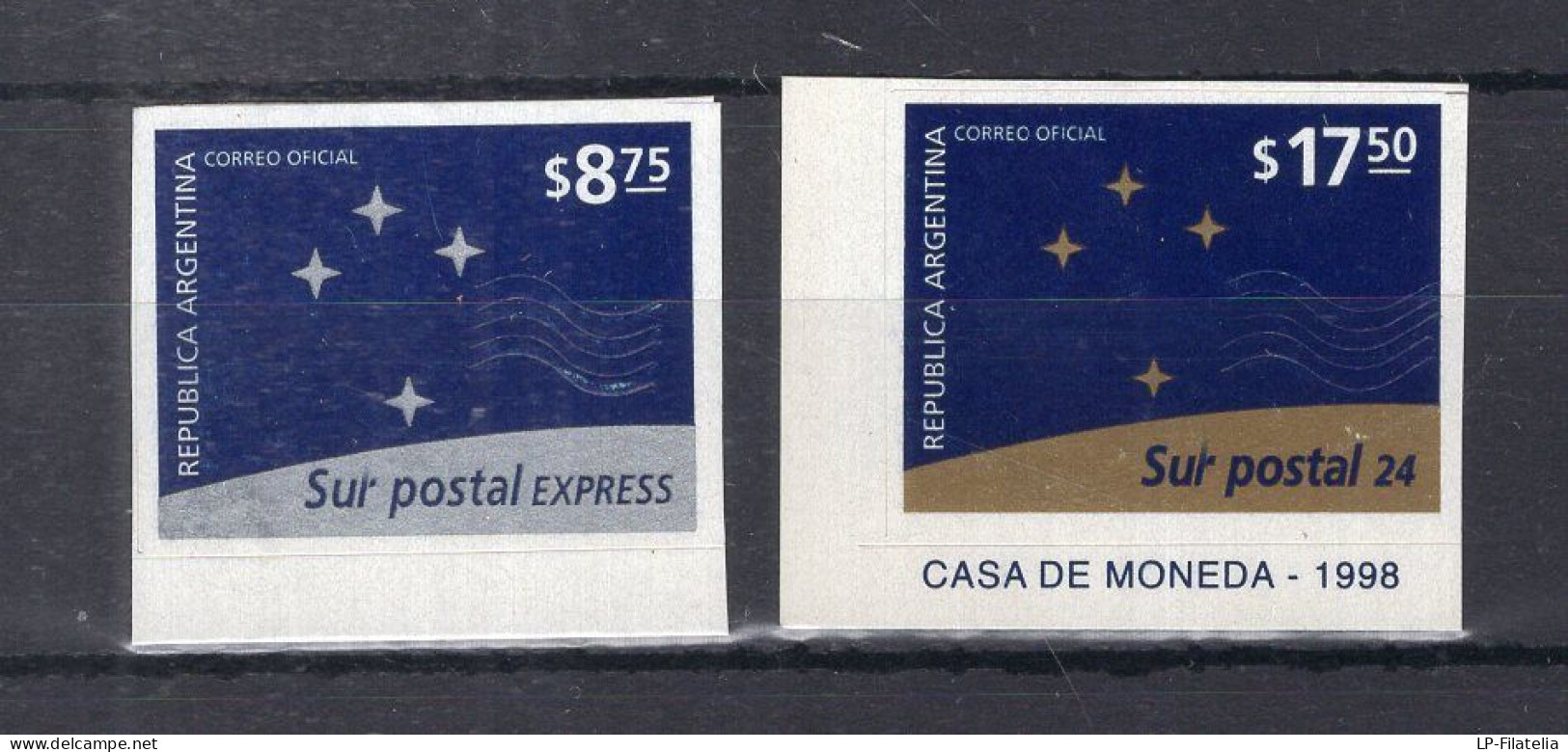 Argentina - 1999 - Sur Postal - Self-adhesive Stamps - MNH - Neufs