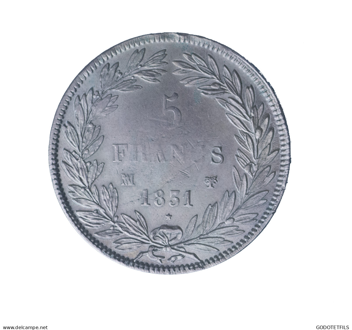 5 Francs Louis-Philippe 1831 Marseille - 5 Francs