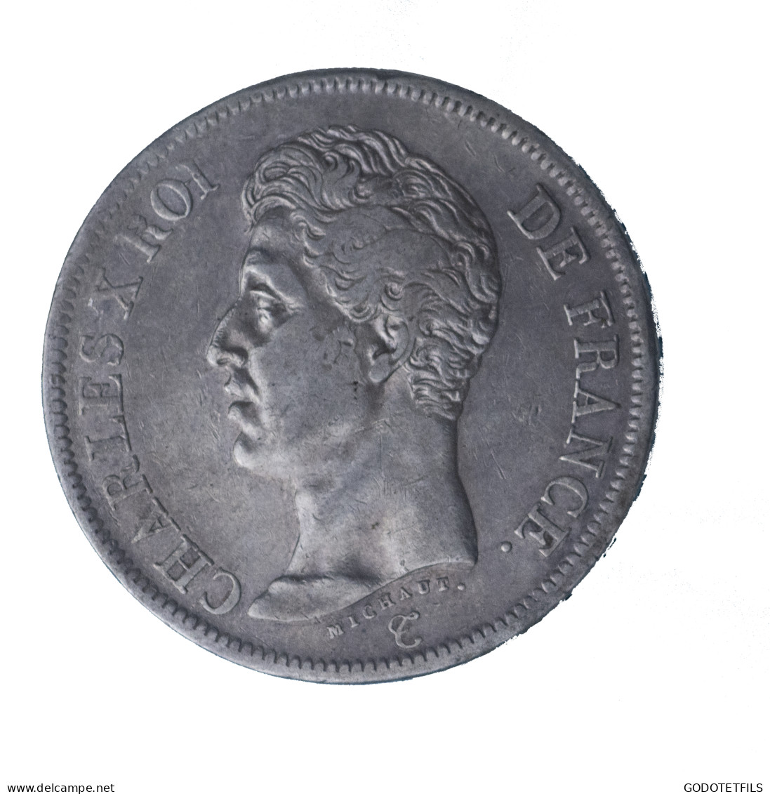 Charles X 5 Francs 1825 Lyon - 5 Francs