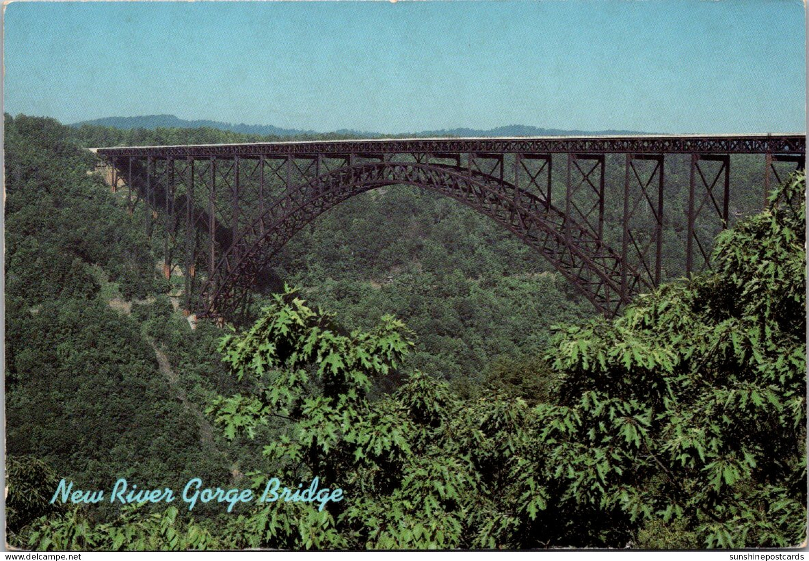 West Virginia Fayette County U S Route 19 New River Gorge Bridge - Andere & Zonder Classificatie