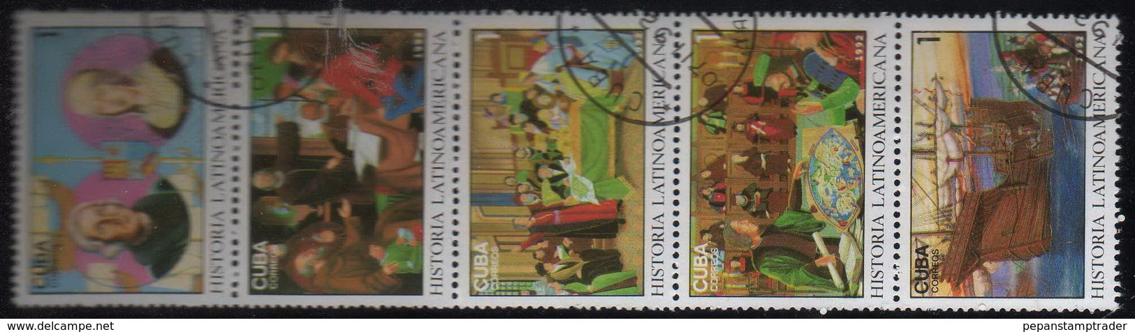 Cuba - #3463a-e - Used - Used Stamps