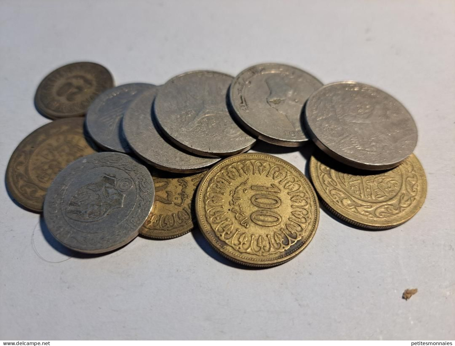 TUNISIE Lot De 11 Monnaies  ( 659 ) E - Alla Rinfusa - Monete