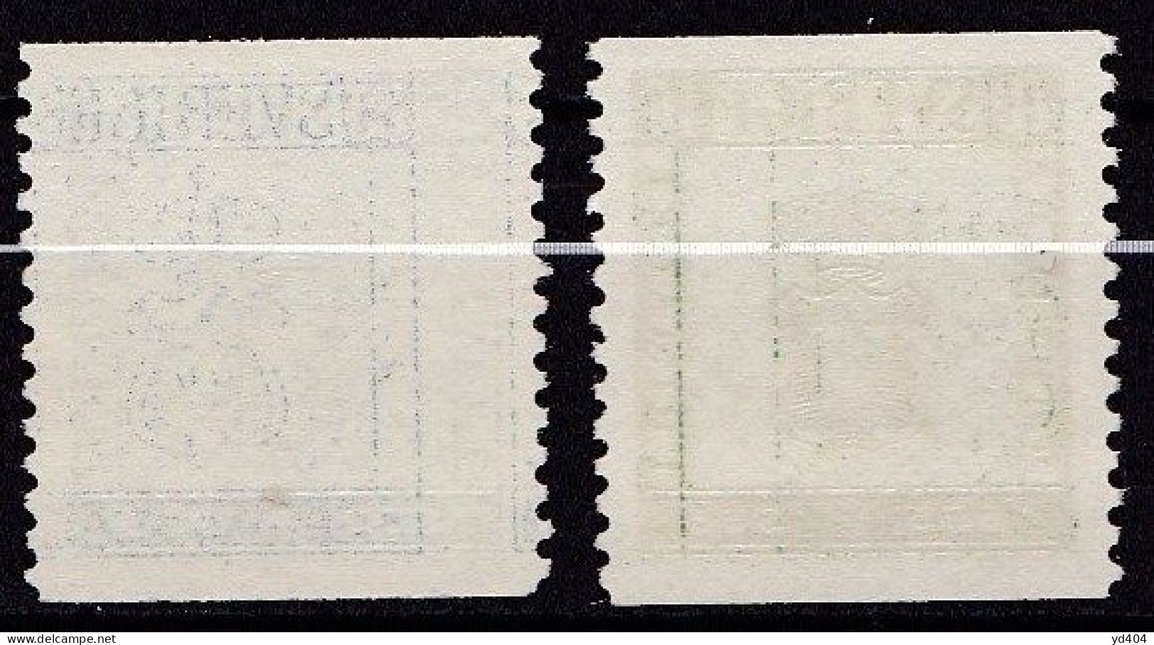 SE432A – SUEDE – SWEDEN – 1955 – FIRST STAMP CENTENARY - Y&T # 395/96 MNH - Neufs