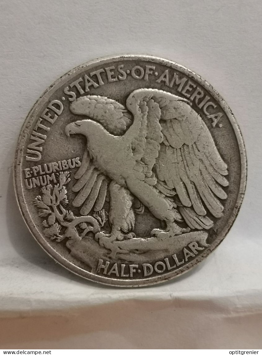 HALF DOLLAR ARGENT 1946 PHILADELPHIE 1/2 DOLLAR LIBERTY WALKING USA / SILVER - 1916-1947: Liberty Walking (Liberté Marchant)