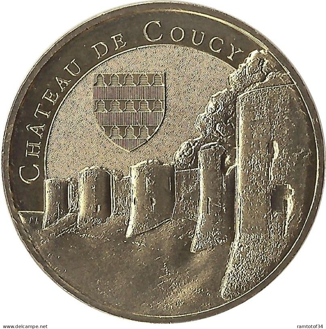 2023 MDP275 - COUCY-LE-CHÂTEAU - Le Château (le Blason) / MONNAIE DE PARIS - 2023