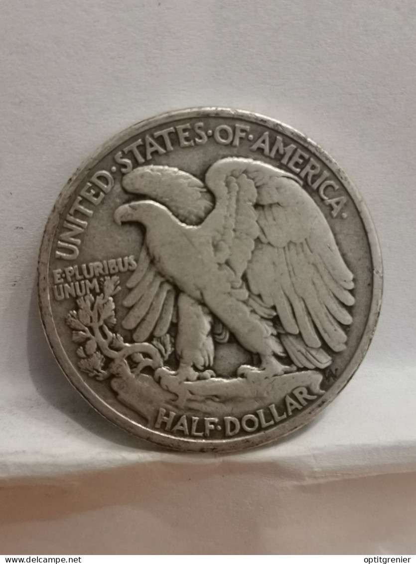 HALF DOLLAR ARGENT 1936 PHILADELPHIE 1/2 DOLLAR LIBERTY WALKING USA / SILVER - 1916-1947: Liberty Walking